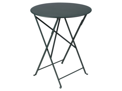 Bistro Folding Table round H 74 x Ø 60 cm|Cedar green