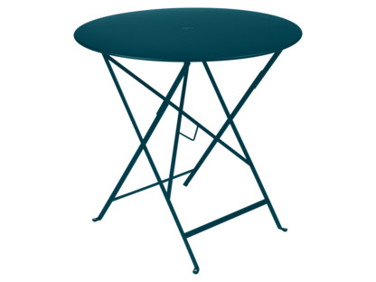 Bistro Folding Table round H 74 x Ø 77 cm|Acapulco blue