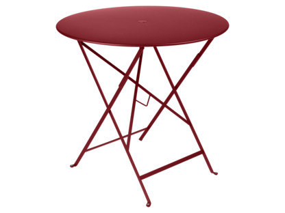 Bistro Folding Table round H 74 x Ø 77 cm|Chili