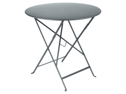 Bistro Folding Table round H 74 x Ø 77 cm|Storm grey