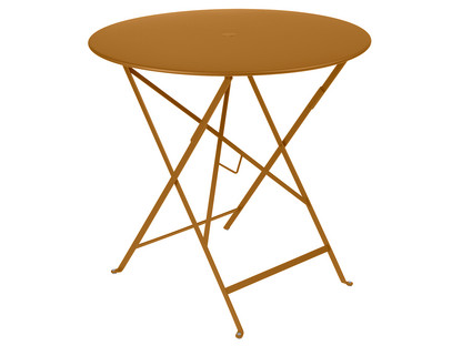 Bistro Folding Table round H 74 x Ø 77 cm|Gingerbread