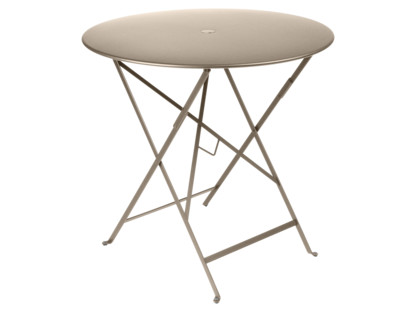 Bistro Folding Table round H 74 x Ø 77 cm|Nutmeg