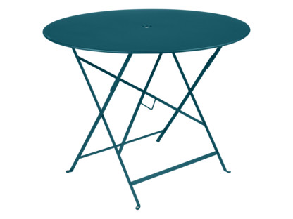 Bistro Folding Table round H 74 x Ø 96 cm|Acapulco blue