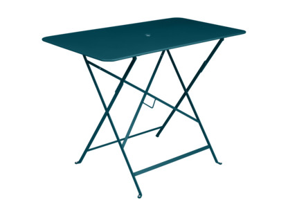 Bistro Folding Table rectangular H 74 x W 97 x D 57 cm|Acapulco blue
