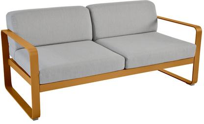 Bellevie 2-Seater Sofa Flannel grey|Gingerbread