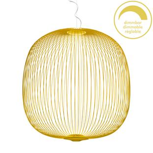Spokes Ø70 cm|Golden yellow|Dimmable