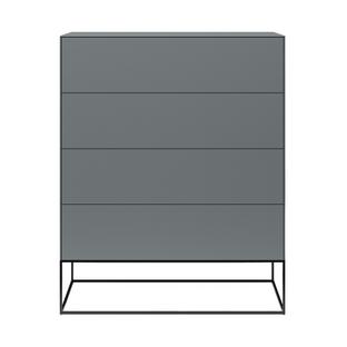 F40 Chest of drawers With frame|Graphite matte