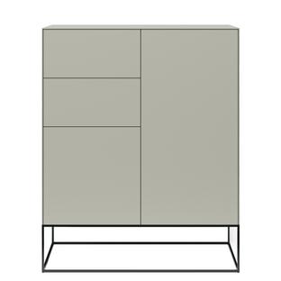 F40 Combi chest of drawers With frame|Stone matte