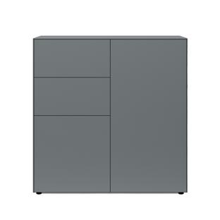 F40 Combi chest of drawers With glider set|Graphite matte