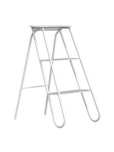 Bukto Folding Ladder H 70,6 x W 37 cm|White matt