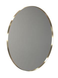 Unu Mirror round ø 100 cm|Brushed gold