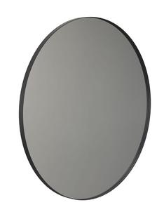 Unu Mirror round ø 100 cm|Black matt