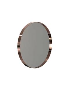 Unu Mirror round ø 40 cm|Polished copper