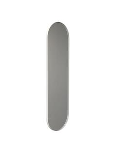 Unu Mirror oval H 140 x W 40 cm|White matt