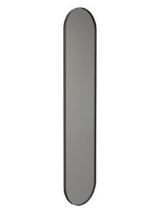 Unu Mirror oval H 180 x W 40 cm|Black matt