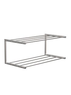 Nova Shoe Rack W 61,9 x W 30 cm |Brushed stainless steel