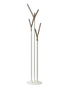 Wishbone Coat Rack White matt / polished gold 