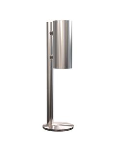 Nova Table Disinfectant Dispenser Brushed stainless steel|Brushed stainless steel