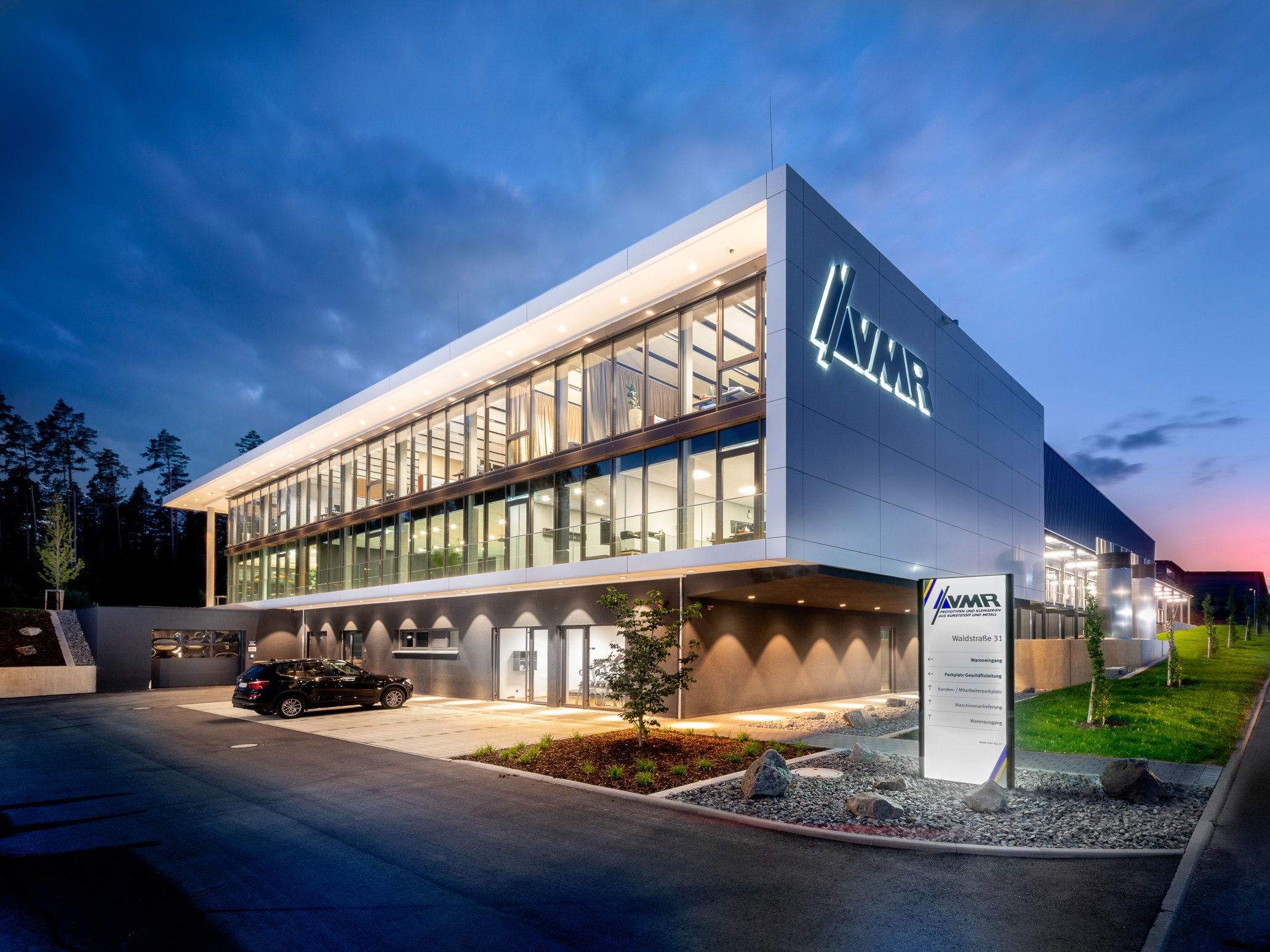 Exterior view Headquarters VMR, Mönchweiler Exterior view Headquarters VMR, Mönchweiler