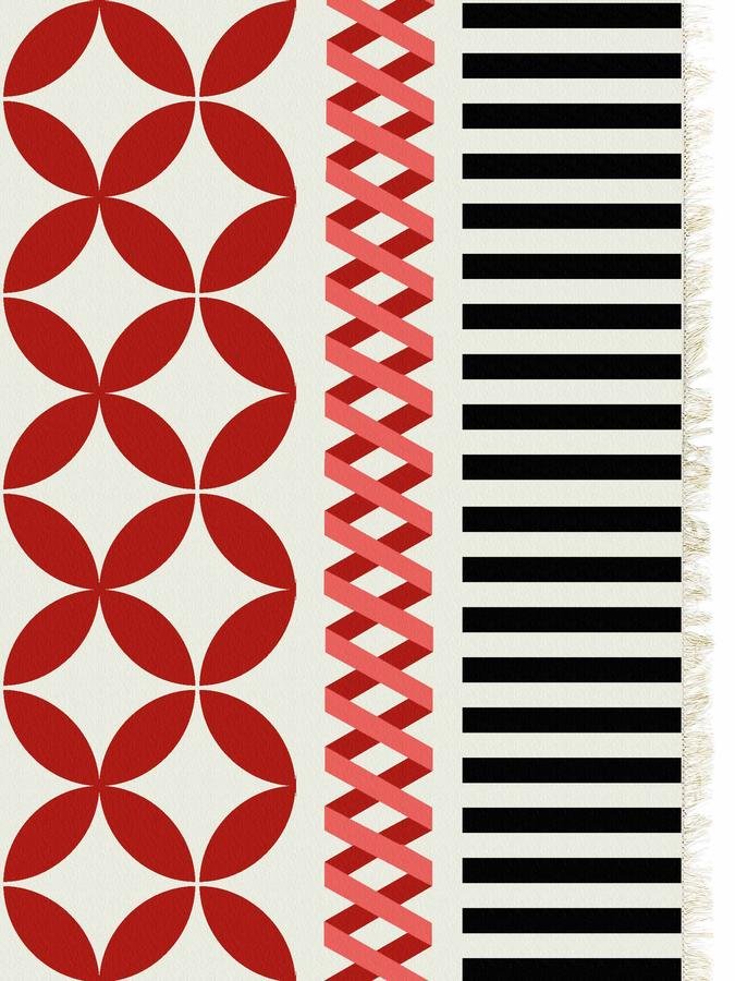 Gan Rug Catania by Sandra Figuerola, 2009 Designer Gan Rug Catania by Sandra Figuerola, 2009 Designer