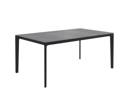 Carver Table Ceramic|Powder coated anthracite|L 170 x W 100 cm