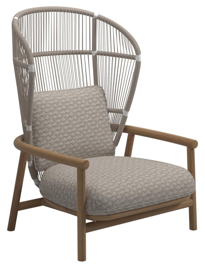 Gloster Fern Highback Lounge Chair, Gloster Outdoor Furniture Covers