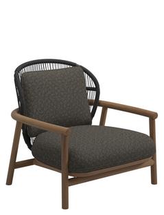 Fern Lowback Lounge Chair Raven|Wave Quarry