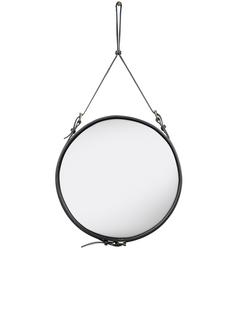 Adnet Circulaire Wall Mirror Ø 58 cm|Black
