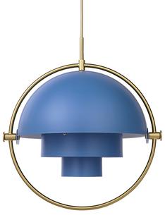 Multi-Lite Pendant Lamp Blue