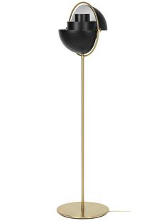 Multi-Lite Floor Lamp Charcoal black