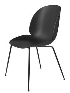 Beetle Dining Chair Black|Charcoal black