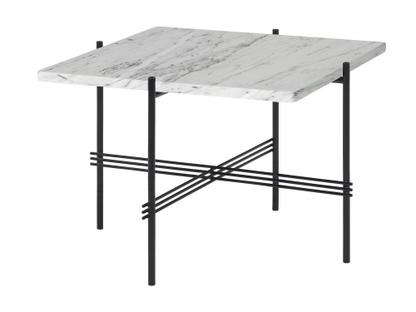 TS Coffee Table 55 x 55 cm|White|Charcoal black