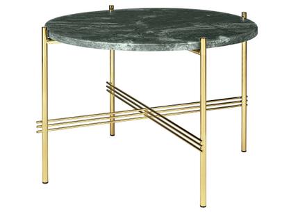 TS Coffee Table Ø 55 x H 41 cm|Green|Brass