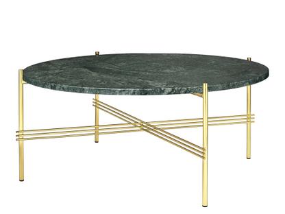 TS Coffee Table Ø 80 x H 35 cm|Green|Brass