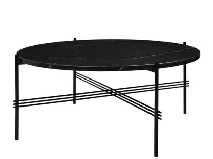 TS Coffee Table Ø 80 x H 35 cm|Black|Charcoal black