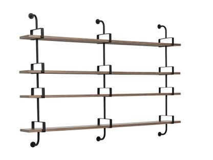 Démon Shelf W 215 x H 140 cm|American walnut