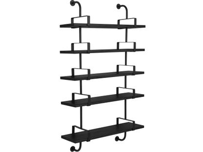 Démon Shelf W 95 x H 155|Black stained ash