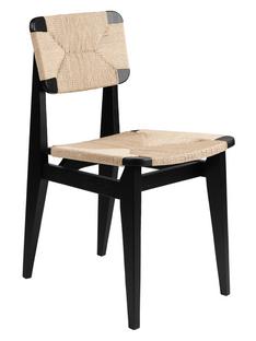 C-Chair Paper cord|Black stained oak