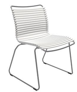 Click Chair Without armrests|Muted White
