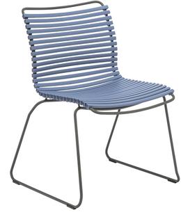 Click Chair Without armrests|Pigeon blue