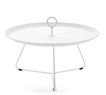 Eyelet Side Table H 35 x Ø 70 cm|White