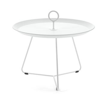 Eyelet Side Table H 43,5 x Ø 60 cm|White