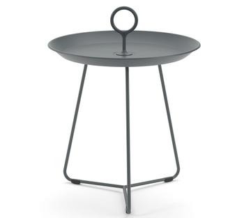 Eyelet Side Table H 45,5 x Ø 45 cm|Dark grey