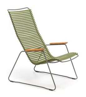 Click Lounge Chair Olive green