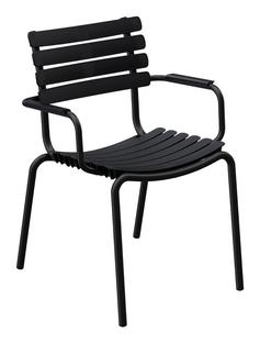 ReCLIPS Chair Black|Alu armrests