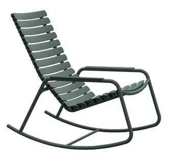 ReCLIPS Rocking Chair Olive Green|Alu armrests