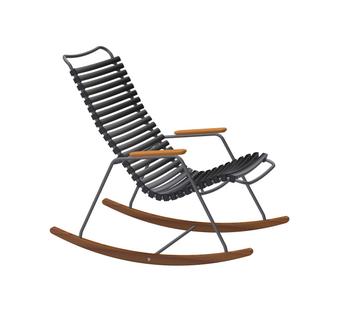 Click Kids Rocking Chair Black