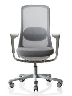 SoFi 7500 Mesh Light grey|With SlideBack-armrests