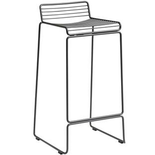 Hee Bar Stool Bar version: seat height 75 cm|Asphalt