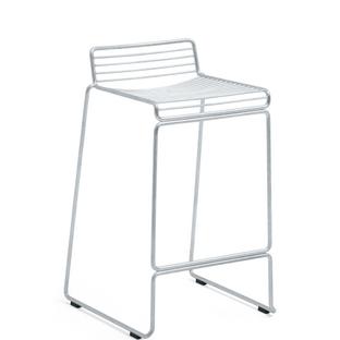 Hee Bar Stool Kitchen version: seat height 65 cm|Hot Galvanized